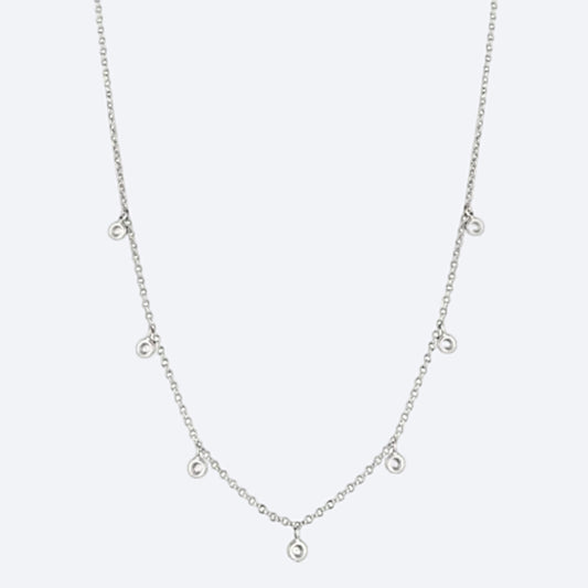 Colar Sete Caixinhas 18k