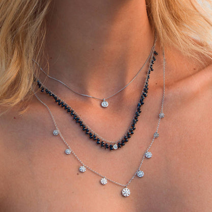 Colar Snow Curto 18k
