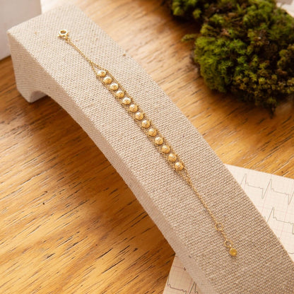 Pulseira Ciclos Crochê 18k